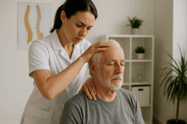 chiropraxie chiropracteur cervicalgie senior